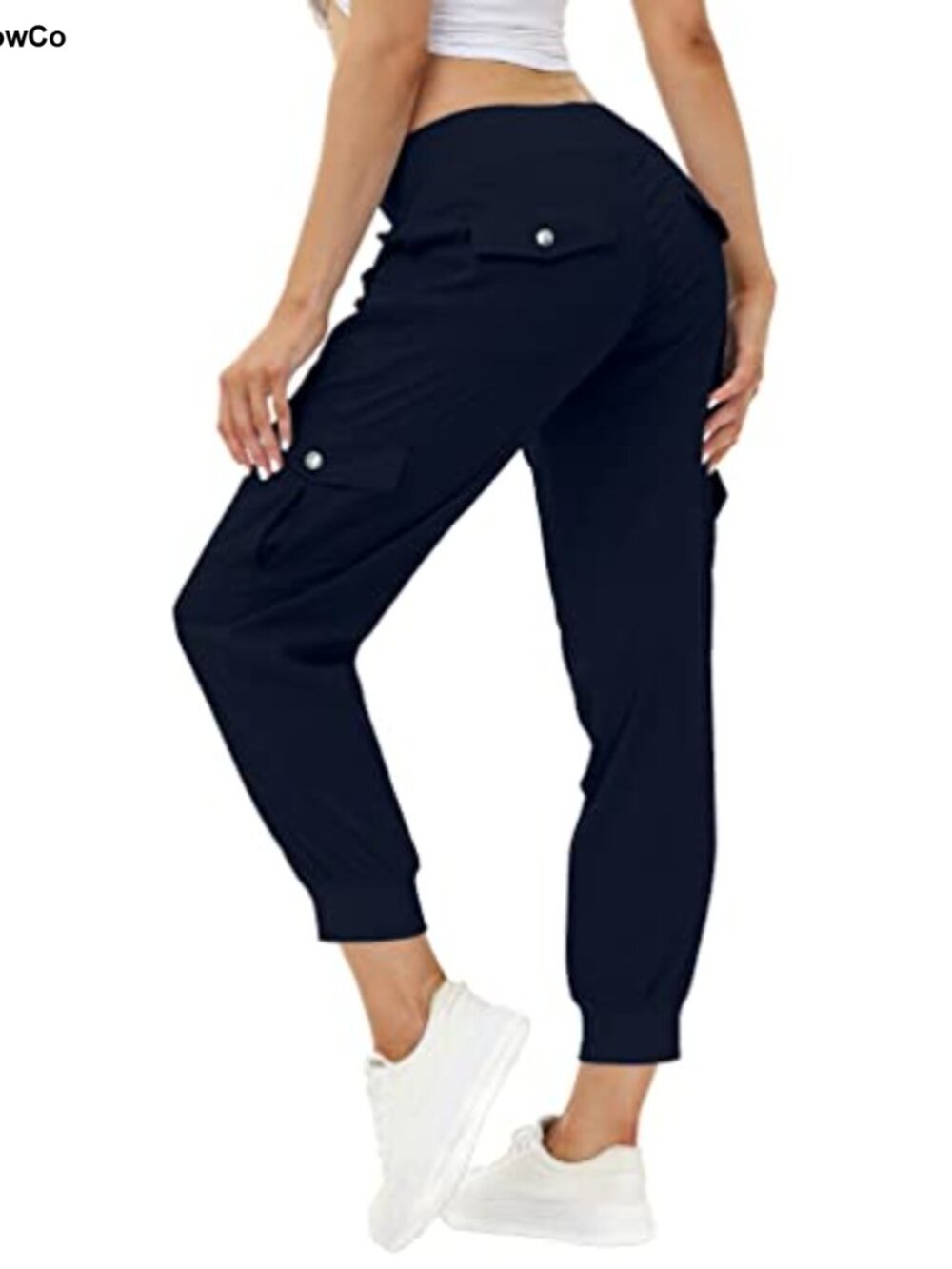 Lightweight Quick Dry Cargo Hiking Pants Tapered Joggers w/ Pockets